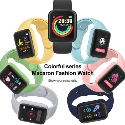 Y68M 1,44 Zoll Smart Watch, unterstützt die Überwachung von Herzfrequenz, Blutdruck und Blutsauerstoff