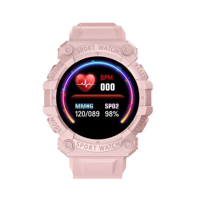 FD68S 1,44 Zoll Farb-Rundbildschirm-Sport-Smartwatch, unterstützt Herzfrequenz-/Multisportmodus, FD68S