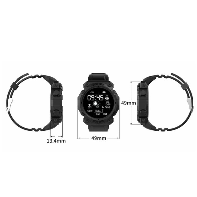 Reloj inteligente deportivo FD68S con pantalla redonda a color de 1,44 pulgadas, compatible con modo multideportivo y frecuencia cardíaca, FD68S
