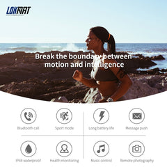 LOKMAT ATTACK 3 1.28 inch TFT Screen Sports Fitness Smart Watch, Support Bluetooth Call, ATTACK 3