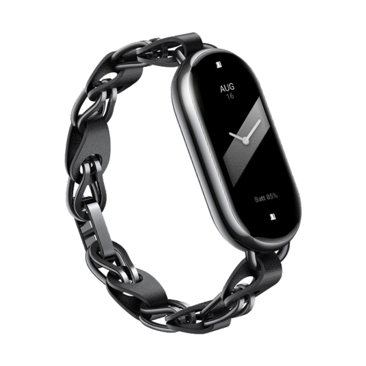 Original For Xiaomi Mi Band 8 Fashion Stainless Steel Bracelet