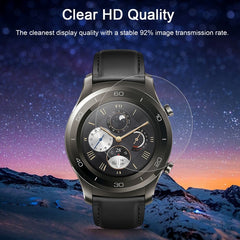 2 PCS ENKAY Hat-Prince for Huawei Watch 2 Smart Watch 0.2mm 9H Surface Hardness 2.15D Explosion-proof Tempered Glass Screen Film