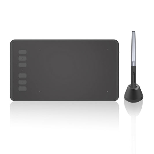 Tableta gráfica de dibujo profesional USB HUION Inspiroy Series H640P 5080LPI para Windows/Mac OS, con lápiz sin batería