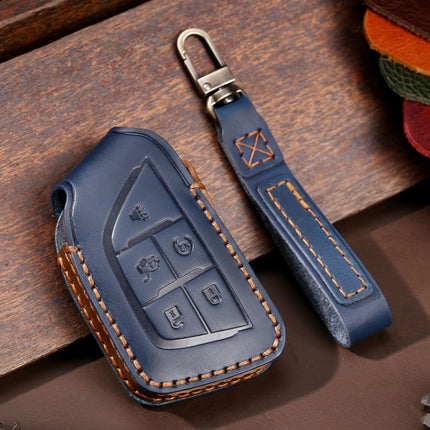For Cadillac / CT5 / CT6 / XT6 C088 Car Key Leather Protective Case, C088