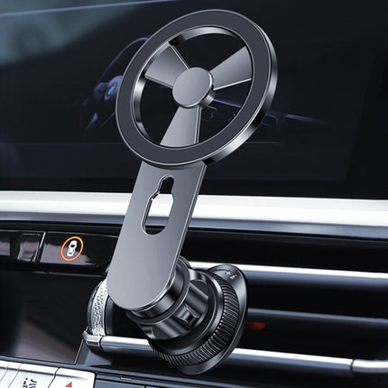 F73 MagSafe Magnetic Suction 360 Degree Rotating Car Phone Holder
