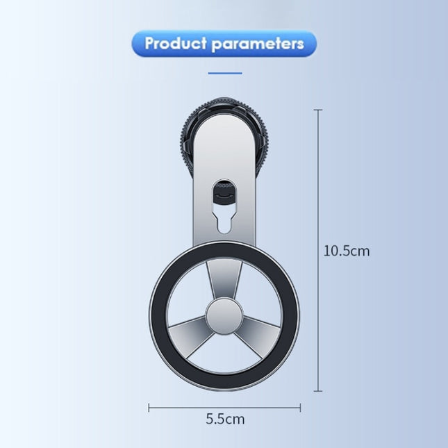 F73 MagSafe Magnetic Suction 360 Degree Rotating Car Phone Holder