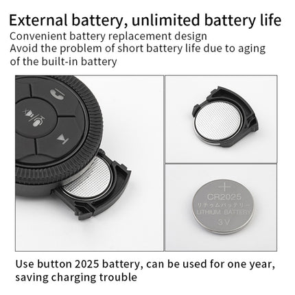 DQX-999A Multifunctional Steering Wheel Button Controller Car DVD Screen Wireless Remote Control