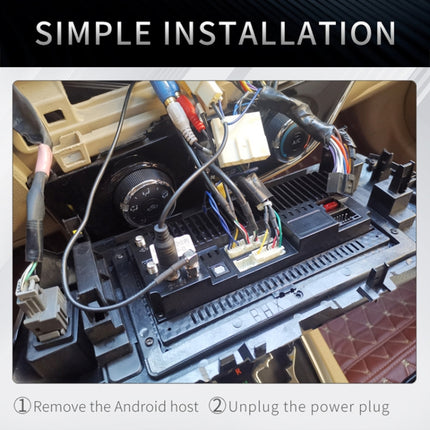 DQX-999A Multifunctional Steering Wheel Button Controller Car DVD Screen Wireless Remote Control