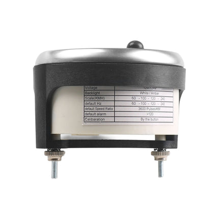 Car Modified 85mm 2 in 1 LCD Instrument Speedometer + Odometer, Speedometer + Odometer