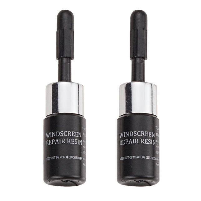 2 in 1 3ml Paintless Dent Removal Car Window Windshield Repair Fluid with Tool, 2 in 1 Repair Fluid (Black), 2 in 1 Repair Fluid (White)