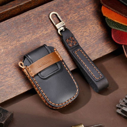 For Kia Sportage R / K5 / K4 / K2 / KX3 Hallmo B Style Car Cowhide Leather Key Protective Cover Key Case, C135