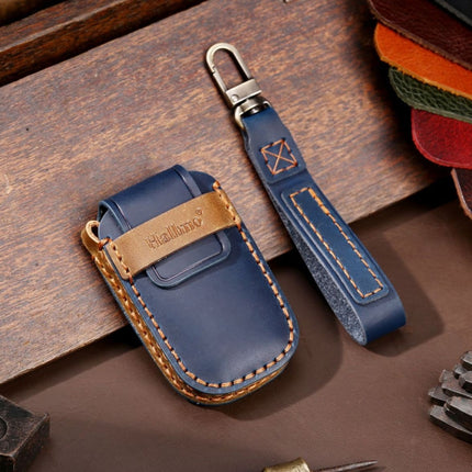 For Kia Sportage R / K5 / K4 / K2 / KX3 Hallmo B Style Car Cowhide Leather Key Protective Cover Key Case, C135