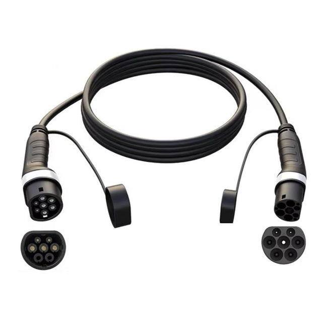 Feyree European Standard New Energy Electric Vehicle Charging Pile Double-ended Extension Cable, 250V 16A