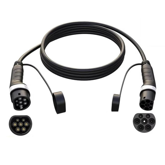 Feyree European Standard New Energy Electric Vehicle Charging Pile Double-ended Extension Cable, 480V 16A