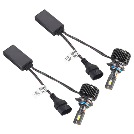 K11 1 Pair 9012 12V / 85W / 6000K / 9000LM Car LED Headlight, 9012
