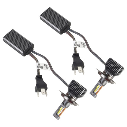 K11 1 Pair H4 12V / 75W / 6000K / 9000LM Car LED Headlight, H4