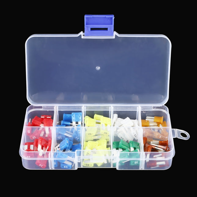 100 in 1 New Energy Car Blade Fuse Holder Set, 100 in 1 New Energy Car
