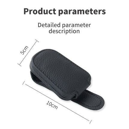 Car Sun Visor Glasses Clip Multi-functional Card Storage Bracket