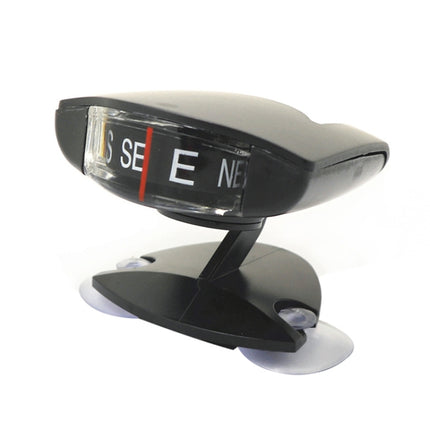 LC35 Vehicle Compass Car Ornament with Suction Cup & Sticker, LC35
