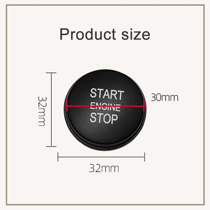 One-key Start Engine Stop Switch Button for Land Rover Range Rover Executive, Left Driving, For Land Rover Range Rover Executive