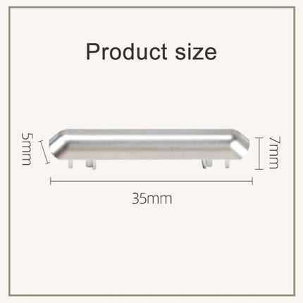 Air Outlet Adjustment Electroplating Strip for Land Rover Range Rover Evoque 2012-2019, Left Driving