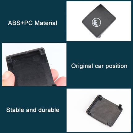 Rear Child Seat Belt Buckle Cover For volvo V90 / S90 / S60 / XC40 / XC60, Left-Drive