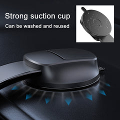 MOMAX CM25B Magnetic Wireless Charger Car Suction Cup Phone Holder, CM25B