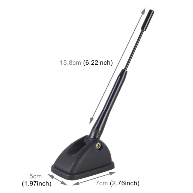 YQ-602A 15.8x1.3cm Car Radio Roof Enhanced Signal Antenna Mast, YQ-602A