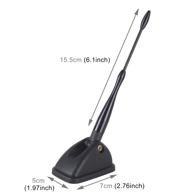YQ-615A 15.5x1.3cm Car Radio Roof Enhanced Signal Antenna Mast, YQ-615A