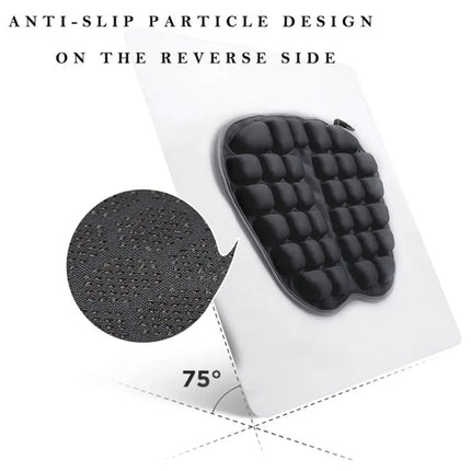 IN-SC003 Car Office Inflatable Airbag Seat Cushion, Style: Electric Water Inflatable Dual-Use