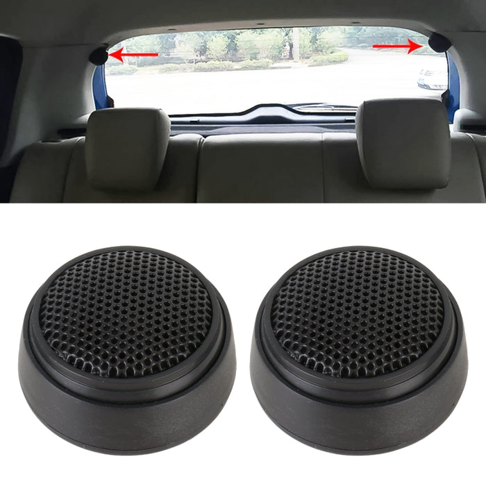2pcs 1000W 98dB Car Dome Tweeter Audio Loudspeaker Treble Speaker, YH-106B/YH-106L/YH-425