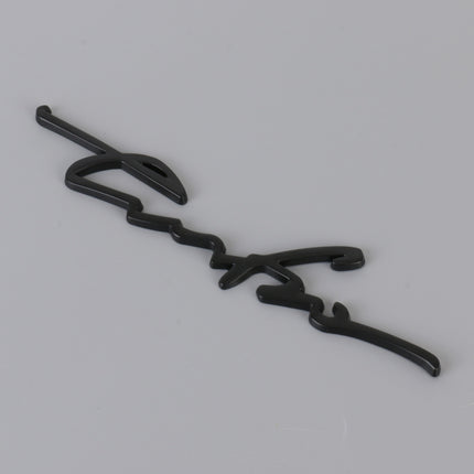 Car Personalized Aluminum Alloy Decorative Stickers, Size: 16x3.5x04cm