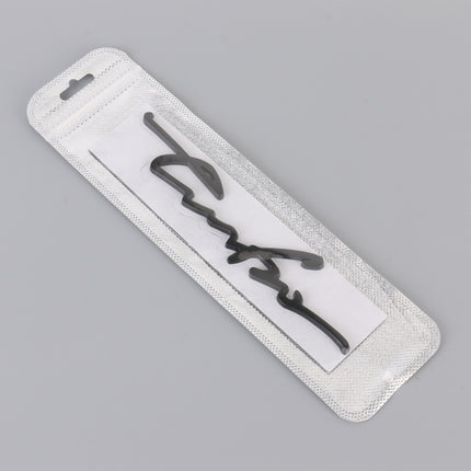 Car Personalized Aluminum Alloy Decorative Stickers, Size: 16x3.5x04cm