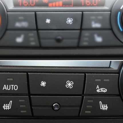 For BMW 3 Series E84 E90 F25 X3 Car Air Conditioner Panel Switch Button Air Volume Key without OFF 6411 9344 143-MA, Air Volume Key