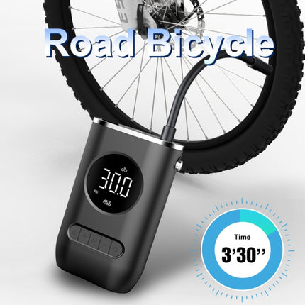 Car Portable Mini Wireless Digital Display Tire Inflator Pump, Digital Display