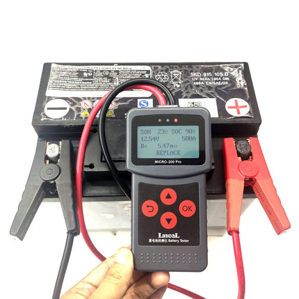 MICRO-200 PRO Car Battery Tester Battery Internal Resistance Life Analyzer, Nordic Version, MICRO-200 PRO, Nordic