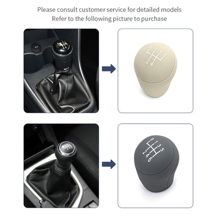 For Volkswagen 5-speed Car Silicone Dustproof Shift Knob Gear Protective Cover
