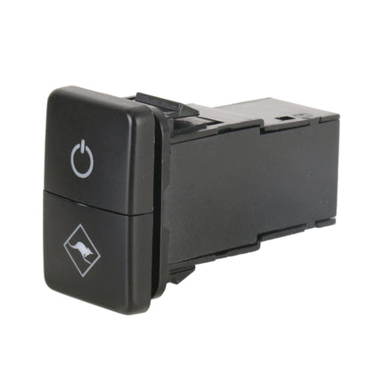 TS-202 For Toyota Blue-green Light Car Small Dual Control Switch with Lock, with Lock 3
