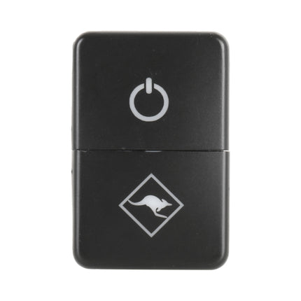 TS-202 For Toyota Blue-green Light Car Small Dual Control Switch with Lock, with Lock 3