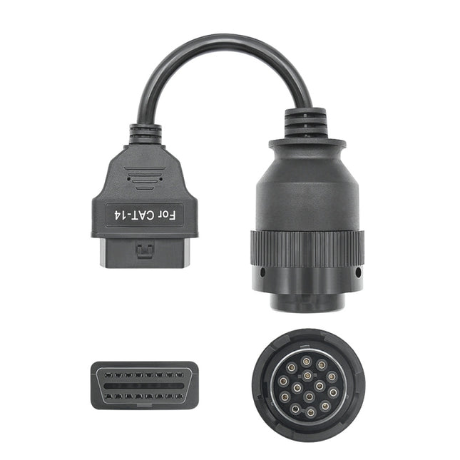 For Cat ET3 14 Pin to 16 Pin OBD2 Adapter Cable, For Cat ET3