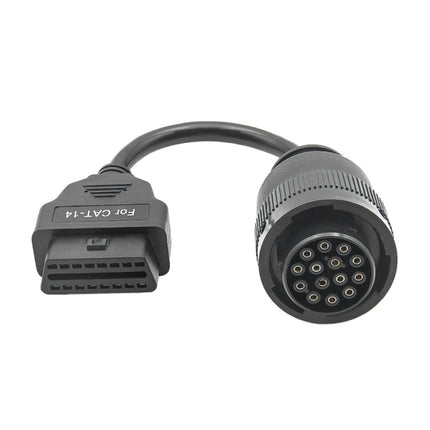 For Cat ET3 14 Pin to 16 Pin OBD2 Adapter Cable, For Cat ET3