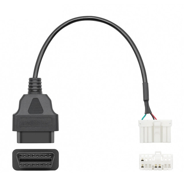 For Tesla Model X / S 2012-2015 OBDII to 12 Pin OBD Adapter Cable, OBDII to 12 Pin