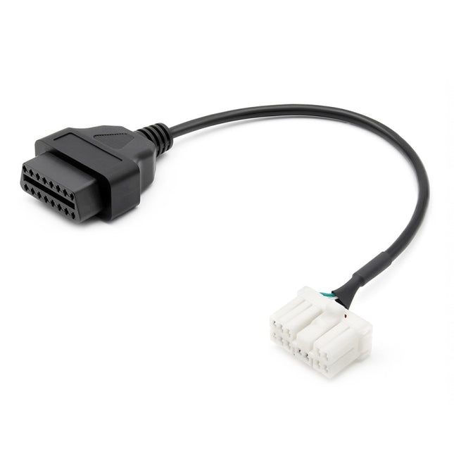 For Tesla Model X / S 2012-2015 OBDII to 12 Pin OBD Adapter Cable, OBDII to 12 Pin