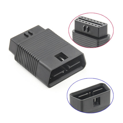 16 Pin Male to Female Adapter Car OBD2 Straight Extension Cable, 16 Pin Male to Female