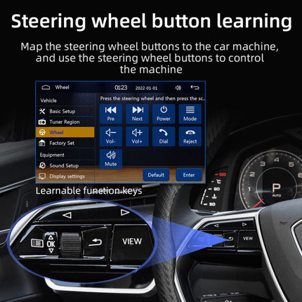 158W 5 inch Allwinner Melis F133 Car MP5 Player, Support CarPlay / BT / USB / FM