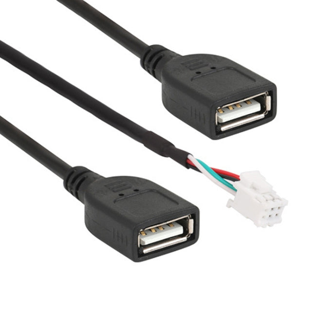 Palminfo Android Navigation 6 Pin Dual USB Connection Wiring Harness, 6 Pin Dual USB
