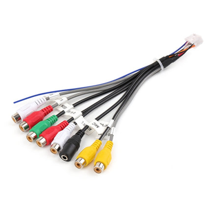 Palminfo Android Navigation 20-pin Audio Microphone Cable RCA Bass Amplifier Line, Microphone Cable