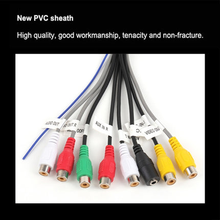 Palminfo Android Navigation 20-pin Audio Microphone Cable RCA Bass Amplifier Line, Microphone Cable