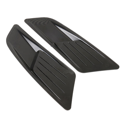 HD-713 1 Pair Car Hood Decorative Stickers Fender Air Vents Sticker(Carbon Fiber), Carbon Fiber