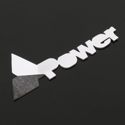 Car Germany Flag Style Power Metal Personalized Decorative Stickers, Size: 14x3x0.3cm, Germany Flag Style Power